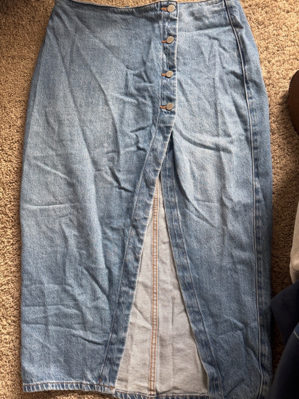Zara denim skirt